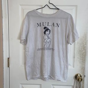 White Mulan T-shirt